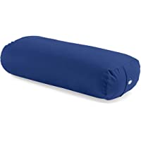 Lotuscrafts Bolster Yoga Rectangular para Yin Yoga - Relleno de Kapok - Cubierta en Algodon Lavable - Cojin Yoga…